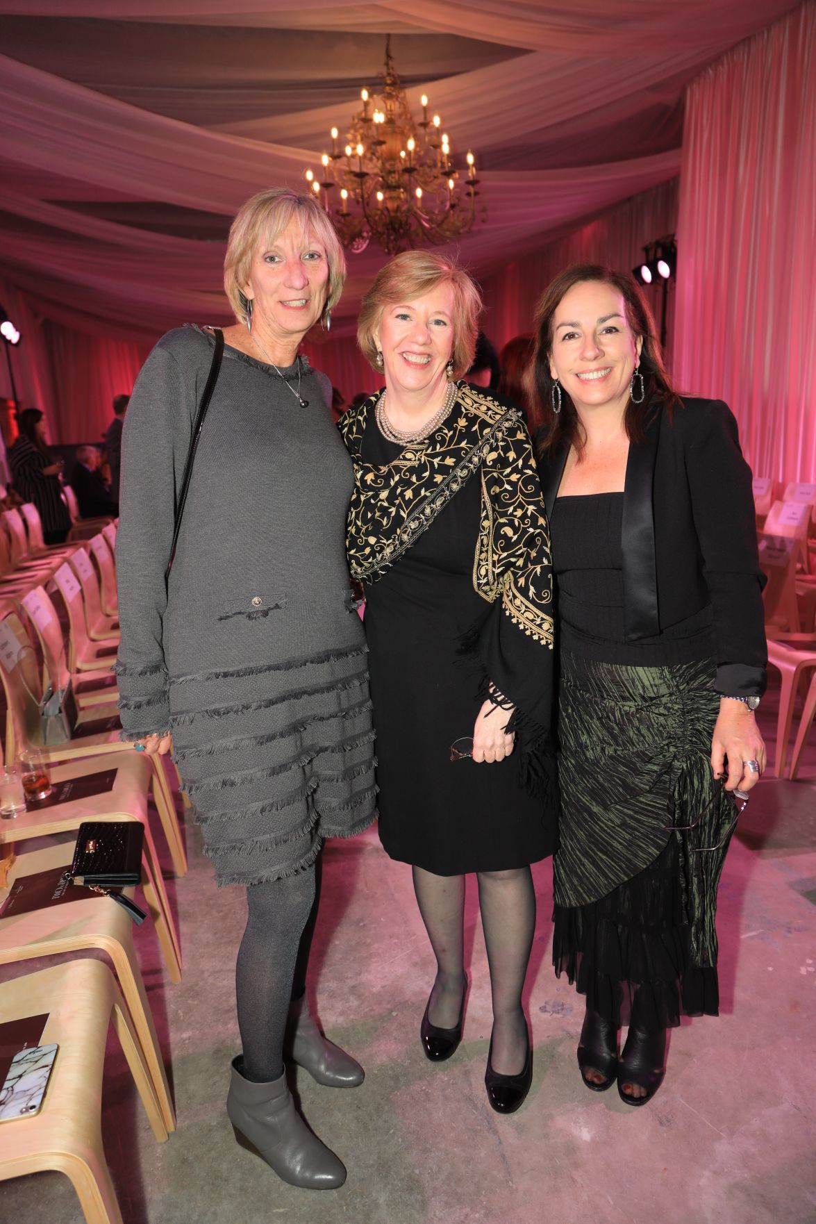 Cynthia Martin, Jeannette Huey, Marie-Helene Bernard, President and CEO